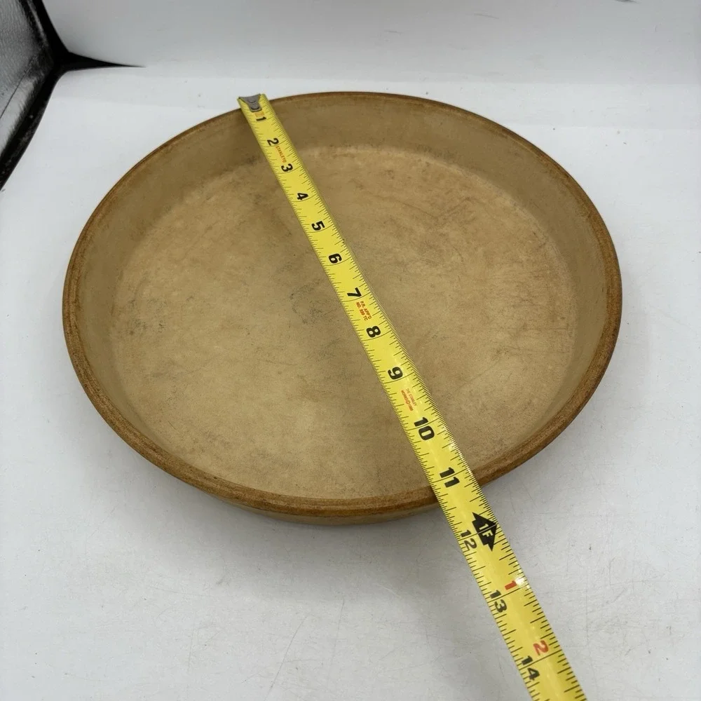 Vintage Sassafras Enterprises Stoneware Super Stone Round Deep Dish 11